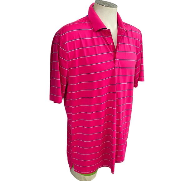 Cutter & Buck Shirt Mens Large Pink Polo Work Office Casual Athletic Preppy - Picture 10 of 15